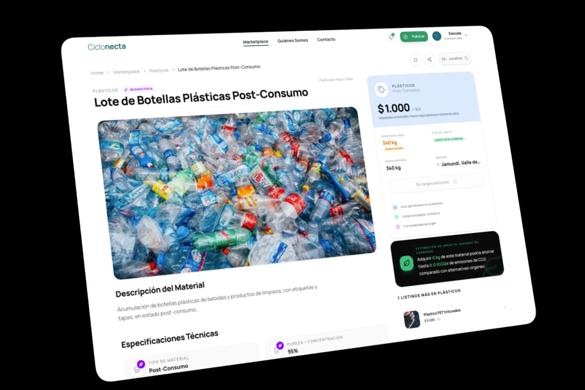 Ciclo Marketplace Mockup